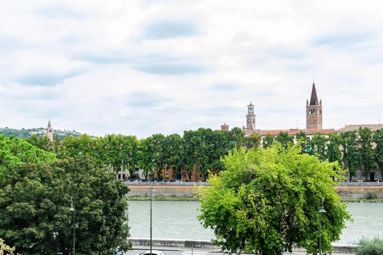 Riverview Luxury Flat Verona Exterior foto